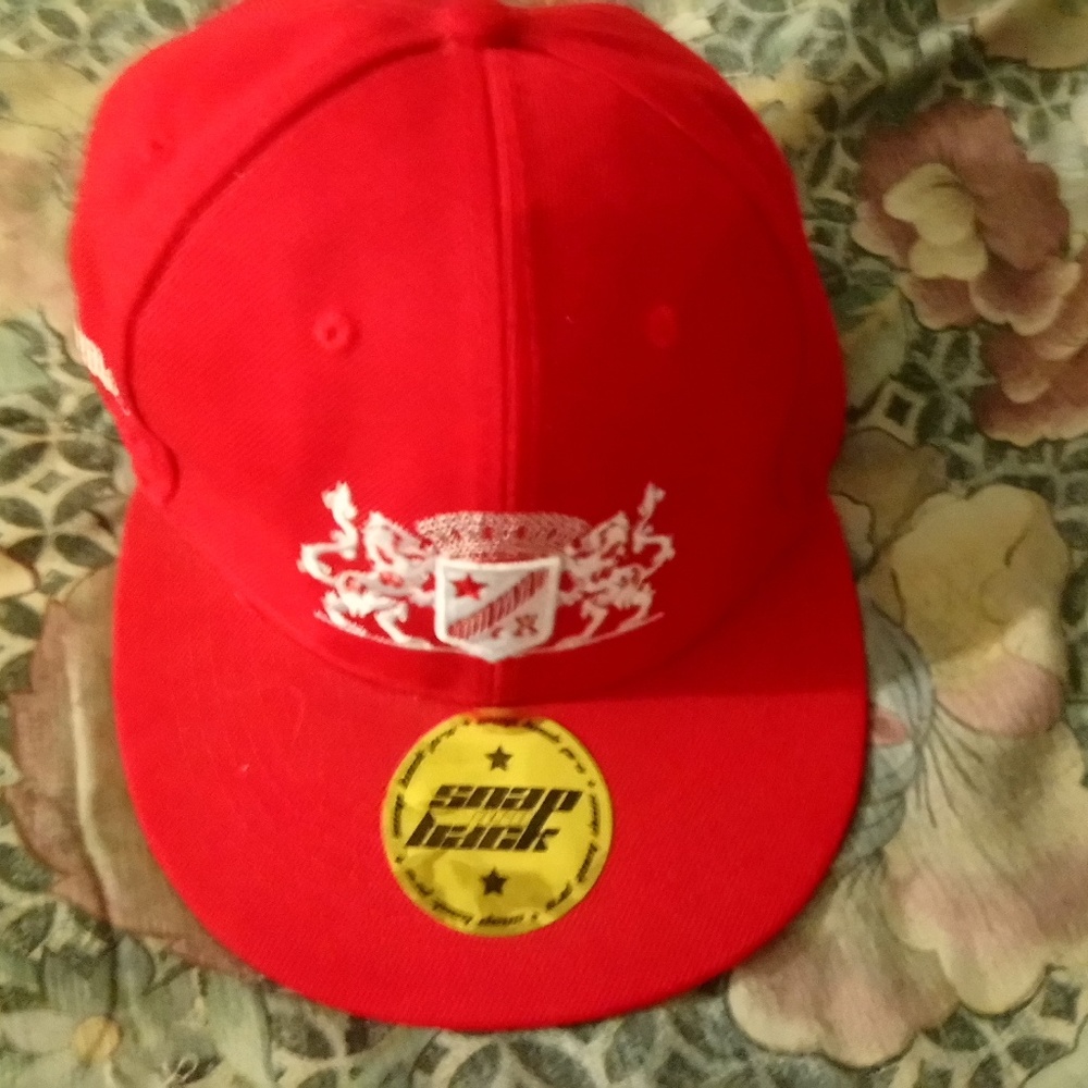 Red grand Marnier baseball hat adjustable